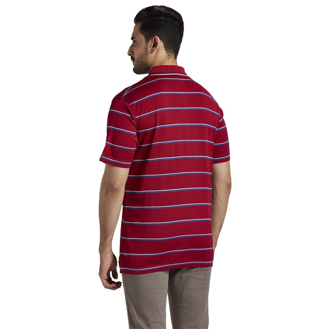 ColorPlus | ColorPlus Medium Red Classic Fit T-Shirt 3