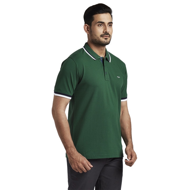 ColorPlus | ColorPlus Dark Green Tailored Fit T-Shirt 1