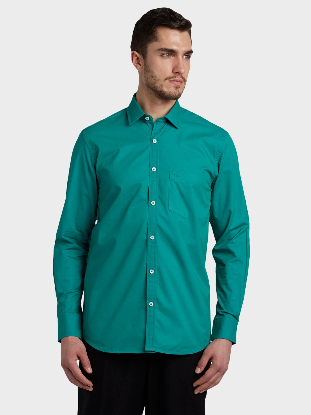 ColorPlus | ColorPlus Medium Green Shirt 0