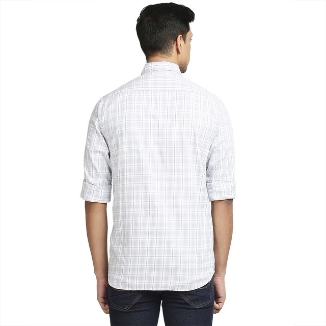 ColorPlus | COLORPLUS Men Medium Grey Formal Shirt 3