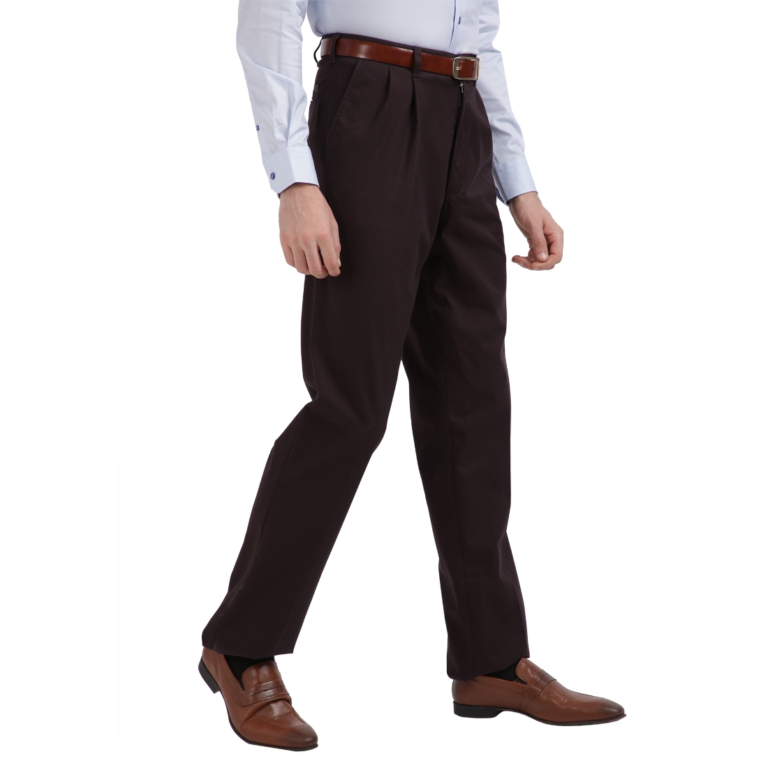 ColorPlus | ColorPlus Brown Trouser 1