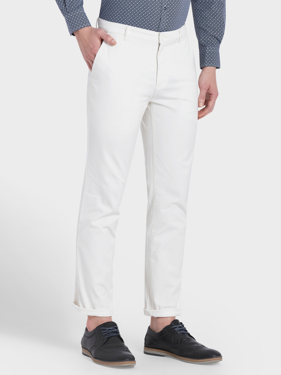 ColorPlus | ColorPlus White Trouser 1