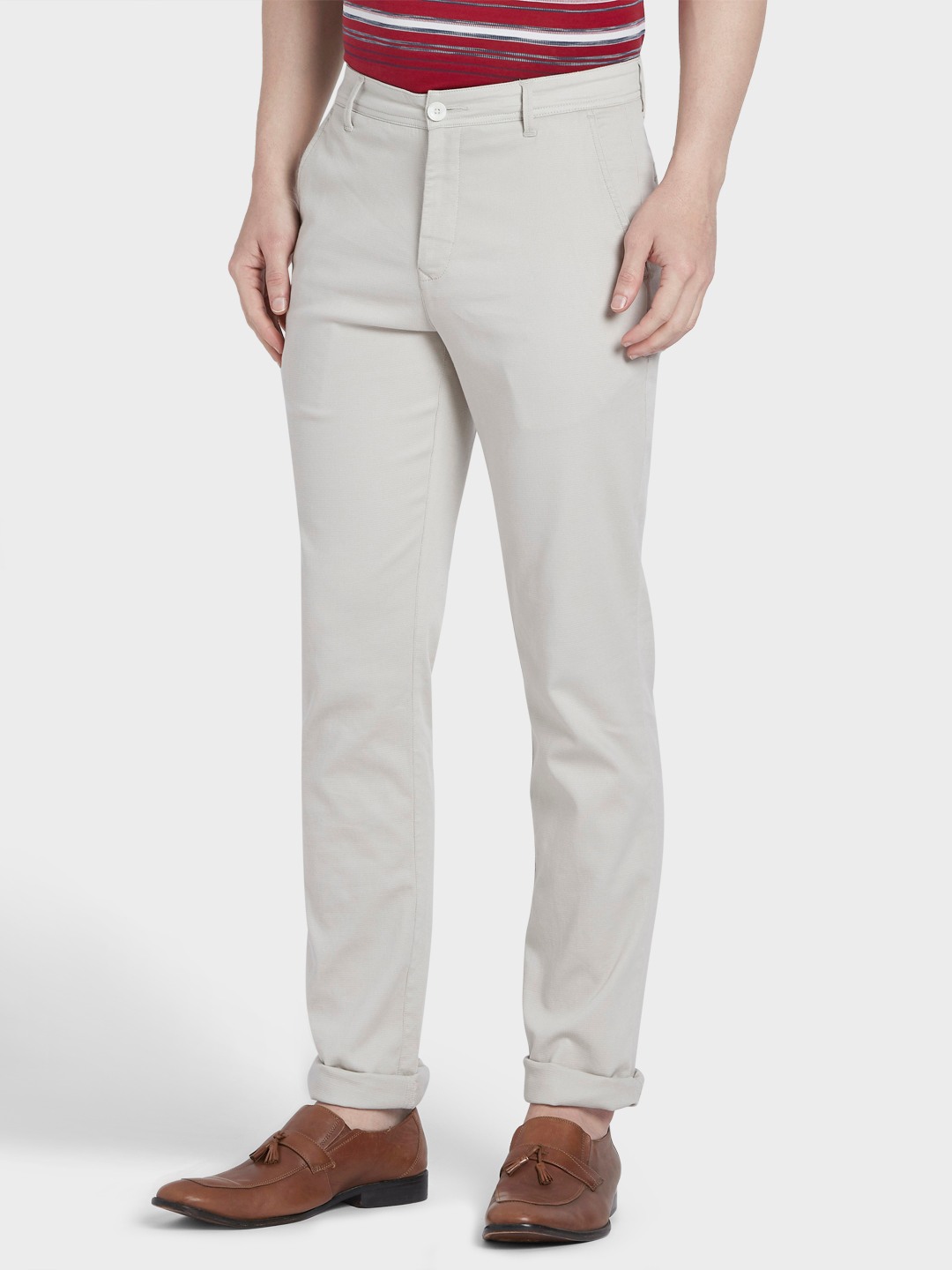 ColorPlus Grey Chinos