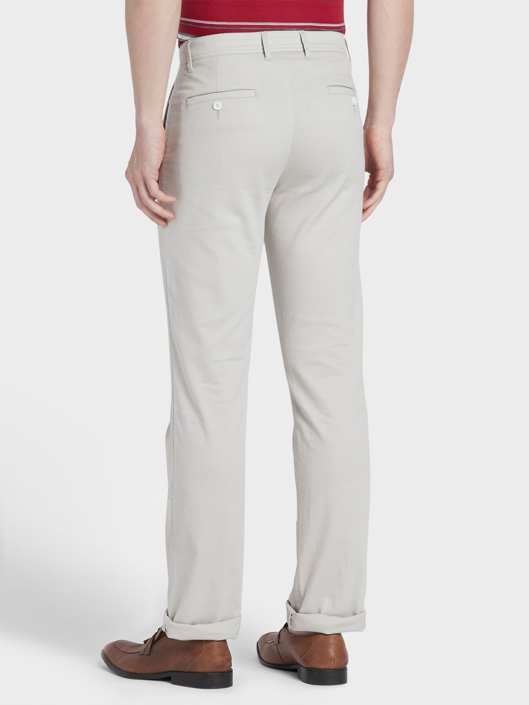 ColorPlus Grey Chinos