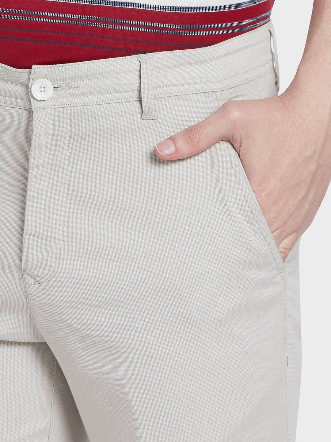 ColorPlus Grey Chinos