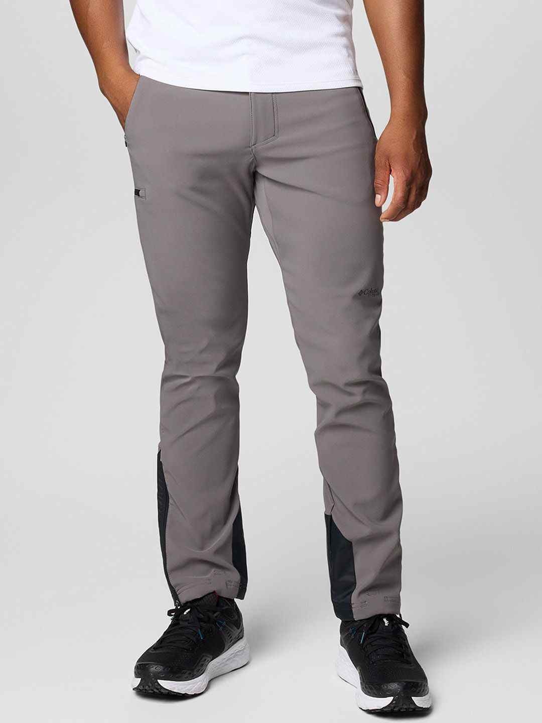 Men Grey OmniHeat Infinity Vast Canyon Soft Shell Pant
