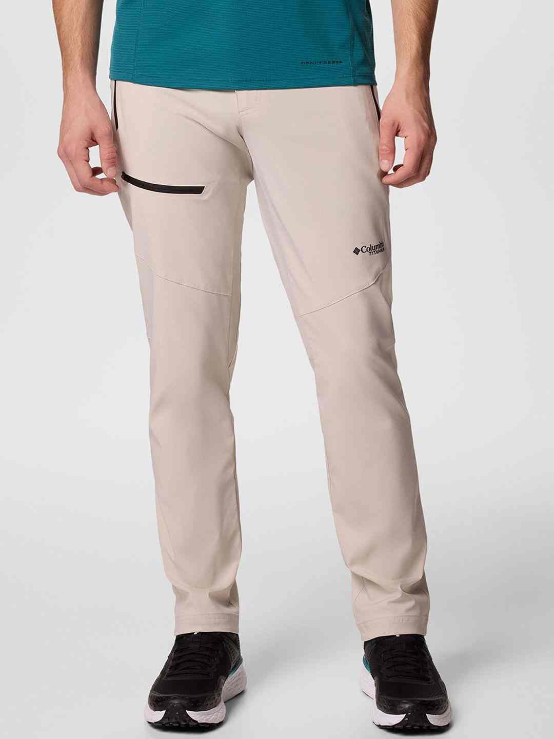 Men Beige Titan Pass II Omni Shield Pant
