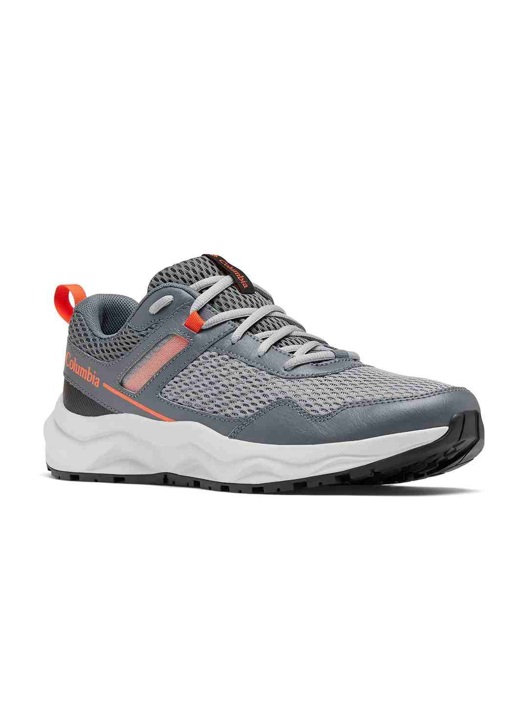 Columbia Men Grey Plateau Hiking & Trekking Shoes