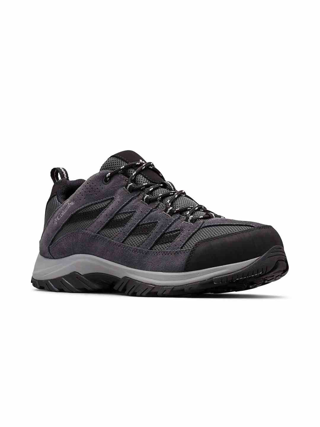 Columbia Men Black Crestwood Omni Grip Hiking & Trekking Shoes