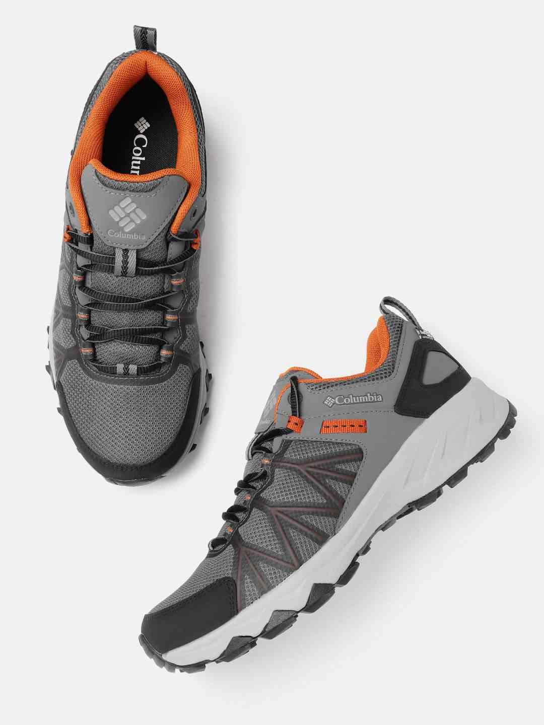 Columbia Men Grey Peakfreak II Outdry Hiking & Trekking Shoes