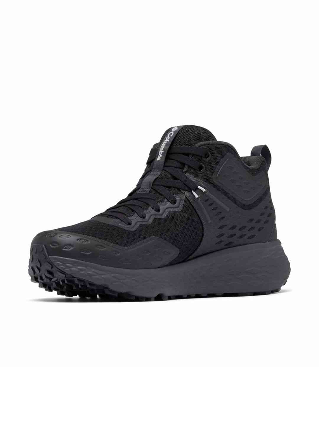 Columbia Men Black Konos TRS Mid Outdry Hiking & Trekking Shoes