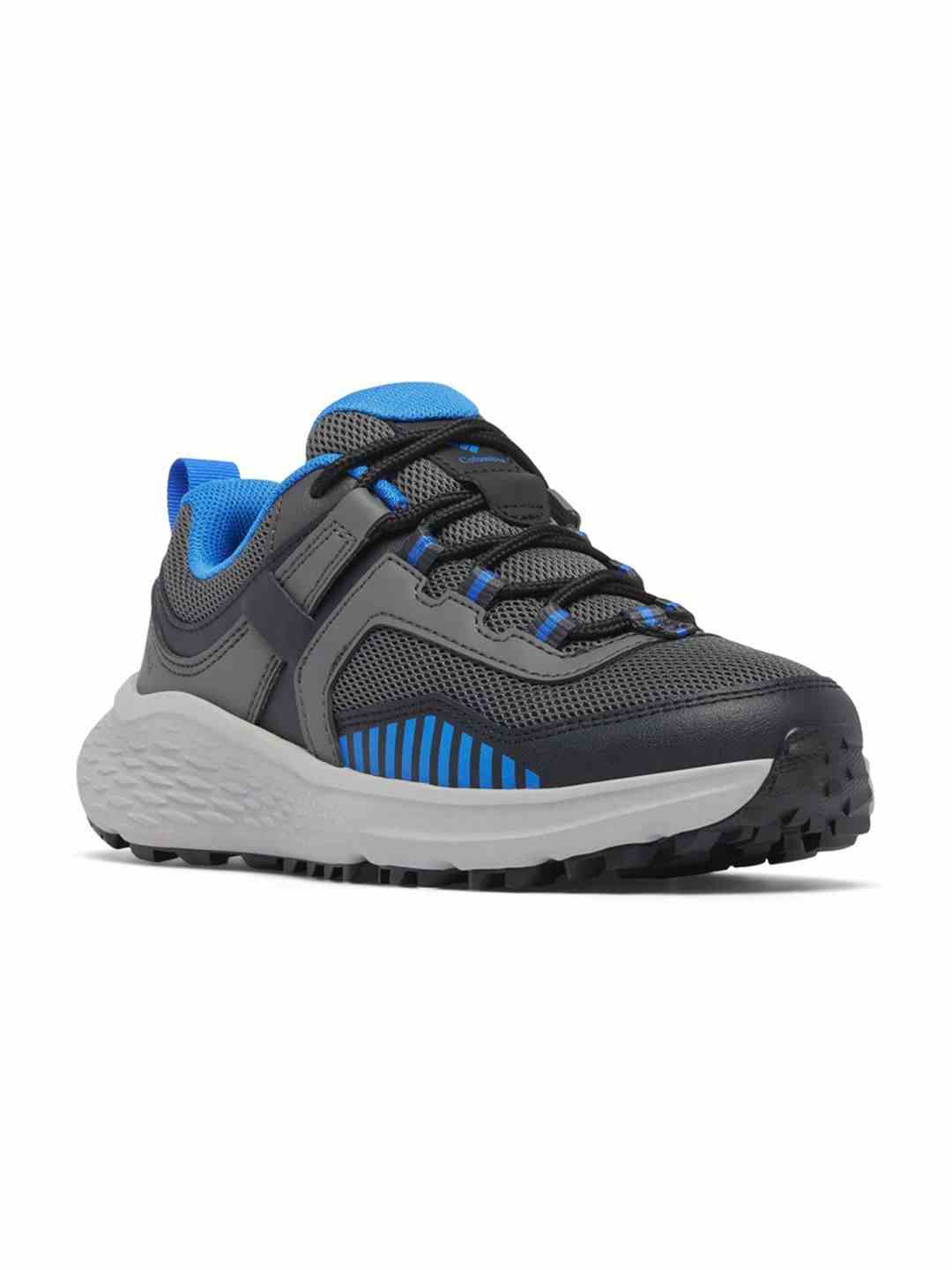 Columbia Kids Unisex Grey Konos Low Omni Grip Hiking & Trekking Shoes