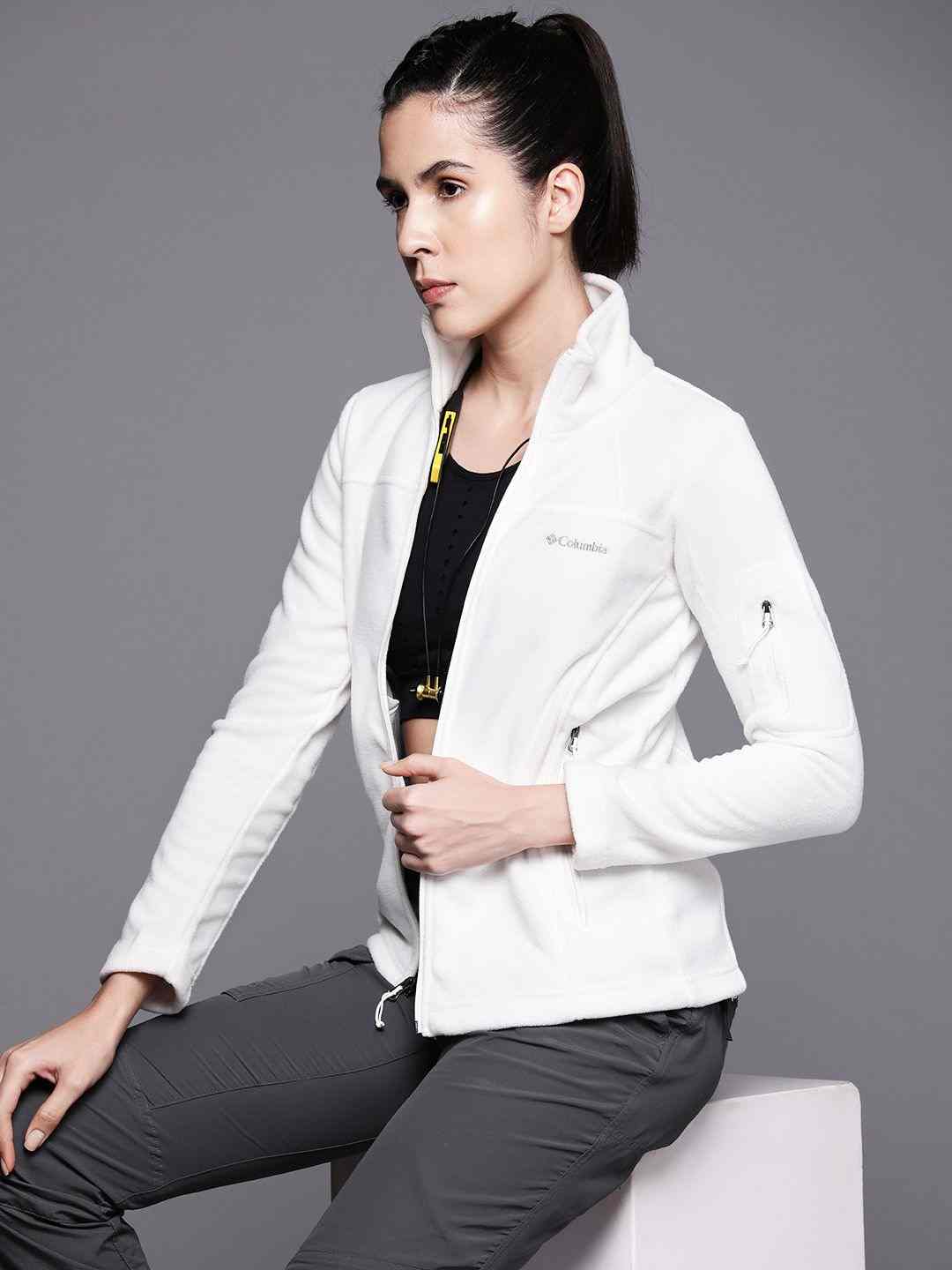 Women White Fast Trek II Jacket