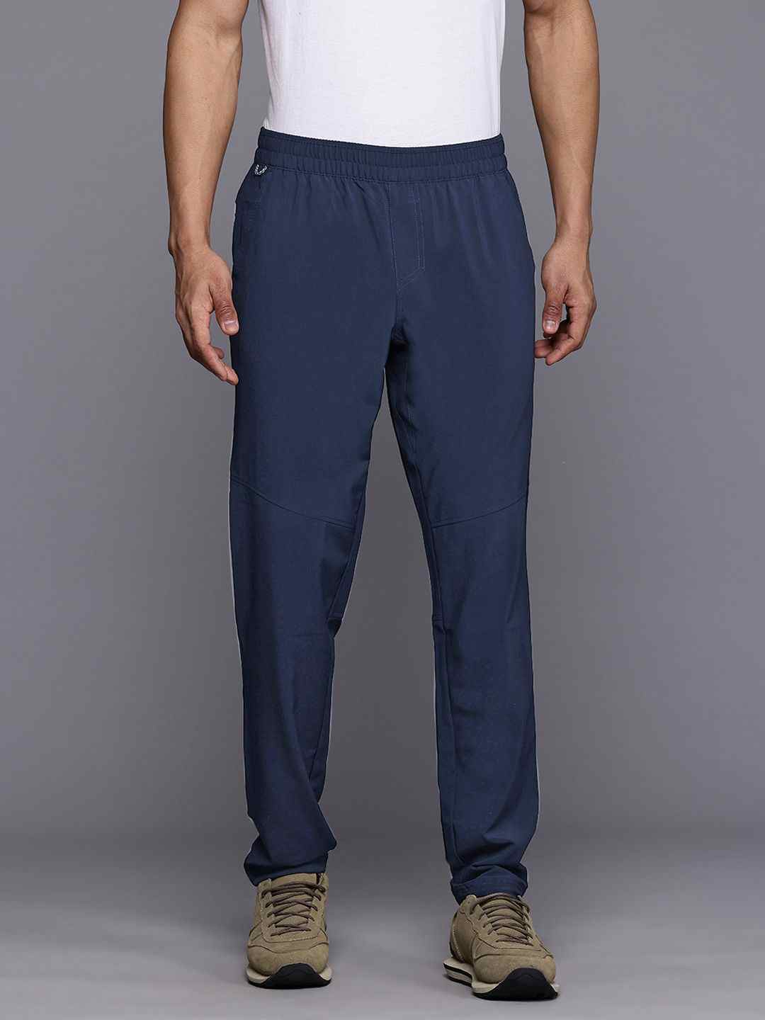 Men Navy Blue Terminal Roamer Stretch Omni Shield Pant