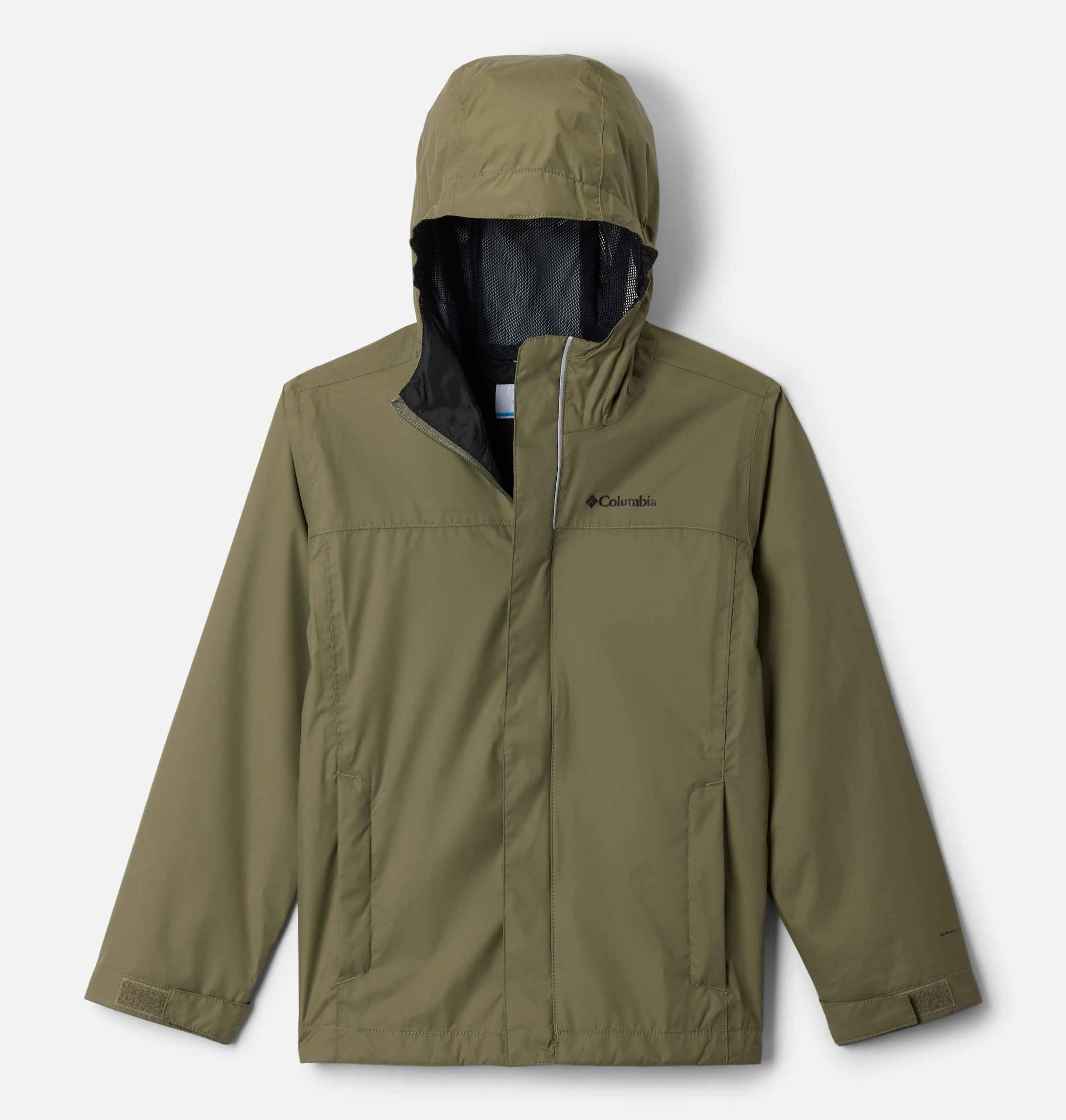 Kids Boys Olive Watertight II Omni Tech Rain Jacket