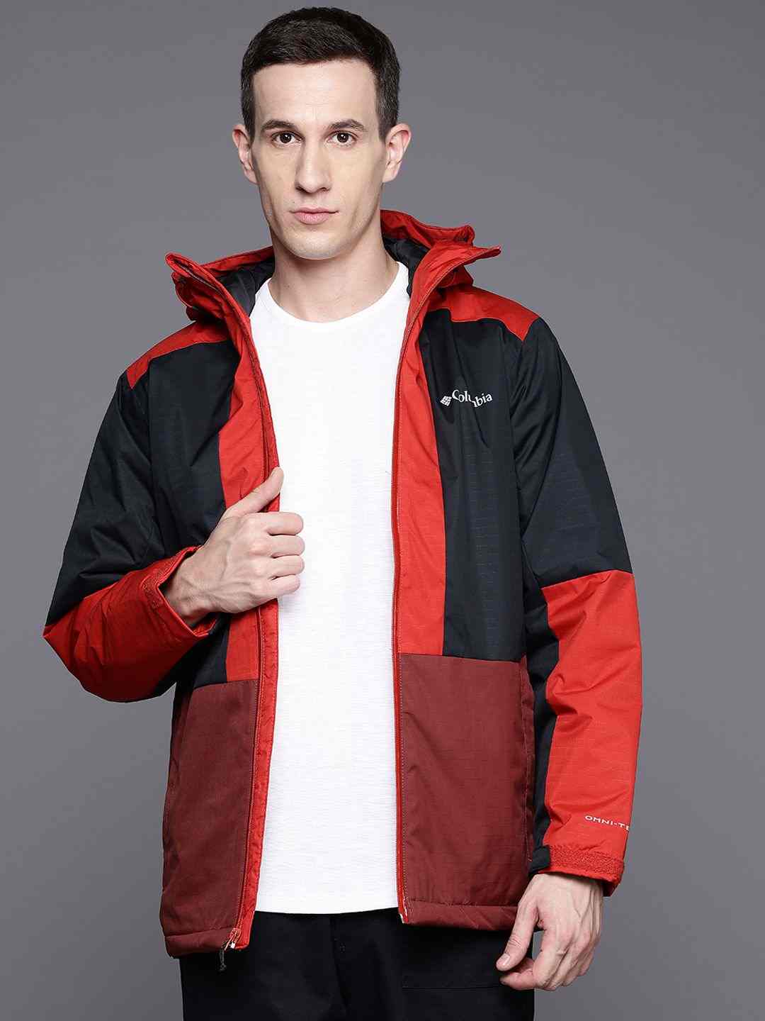 Men Red Point Park II Insulated Omni Heat Jacket