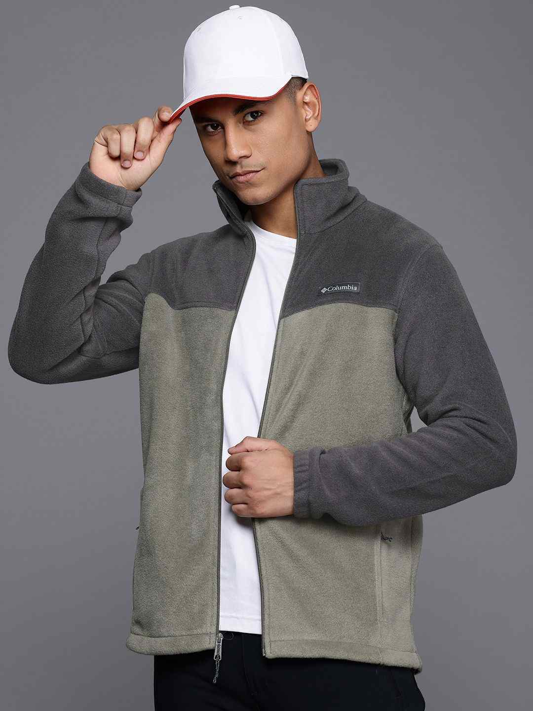 Men Olive Steens Mountain Full Zip 2.0 Jacket