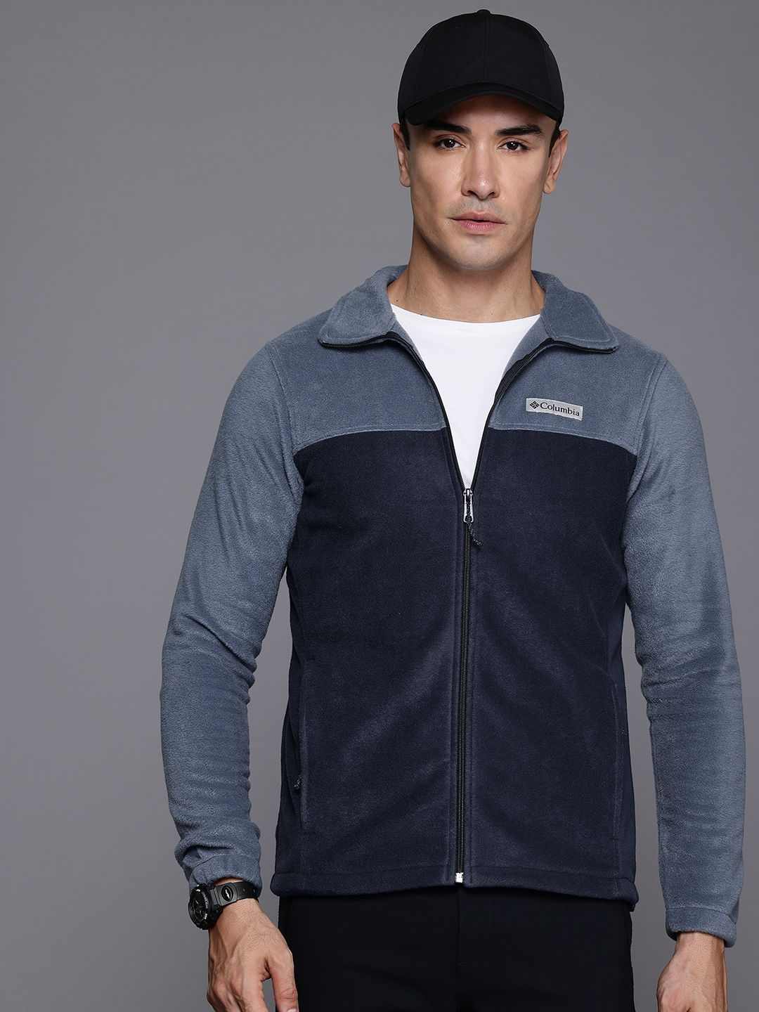 Men Blue Steens Mountain Full Zip 2.0 Jacket