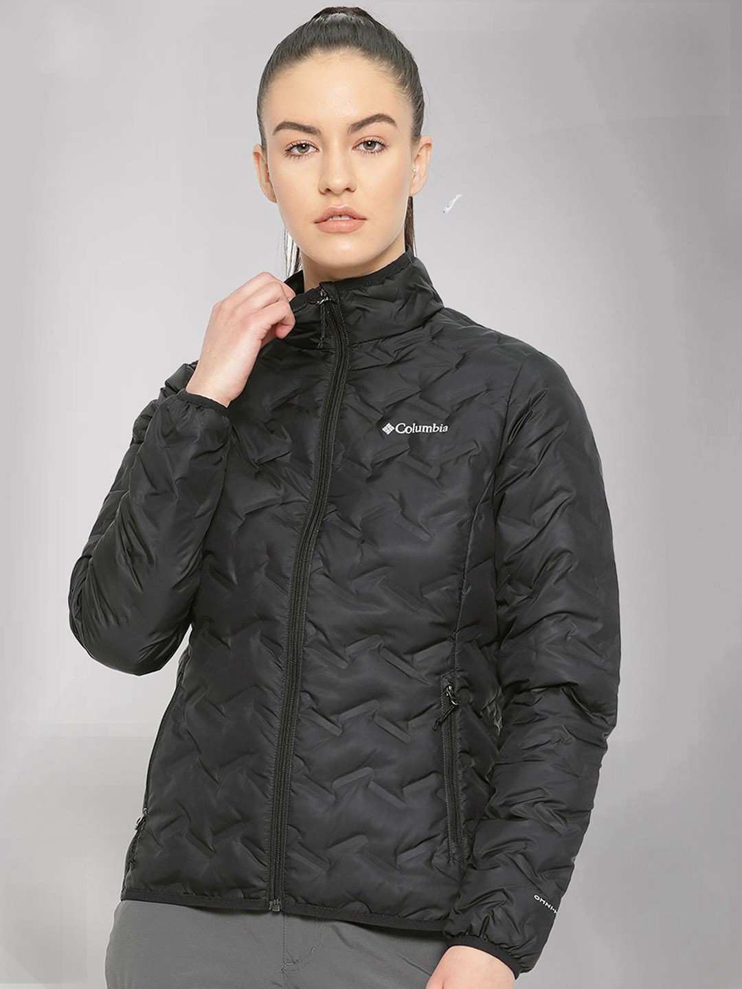 Women Black Delta Ridge II Down Omni Heat Jacket