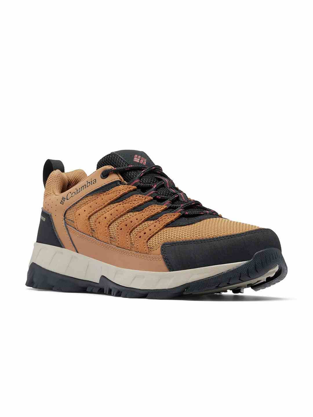 Columbia Men Brown Strata Trail Low Omni Tech Hiking & Trekking Shoes