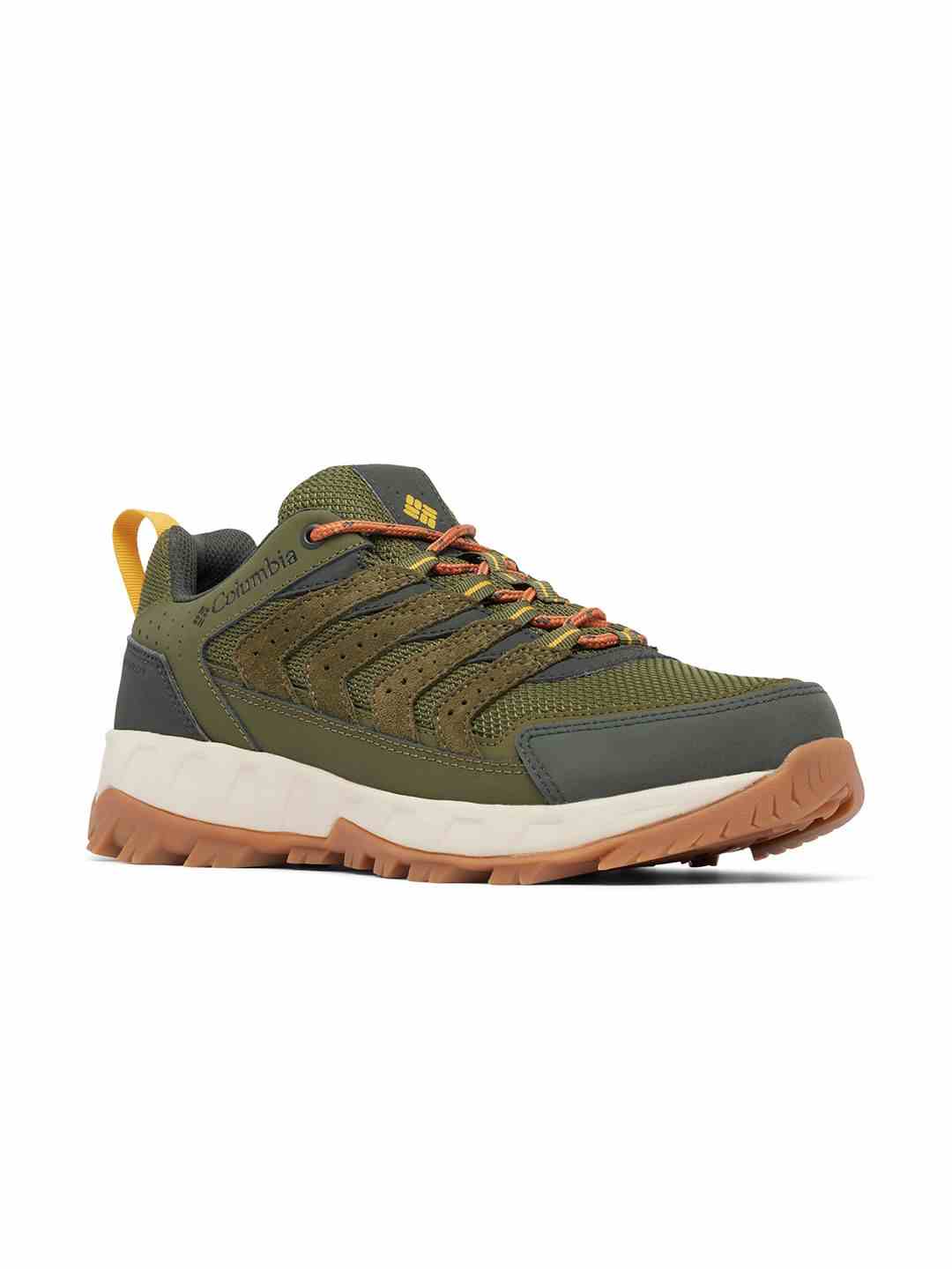 Columbia Men Green Strata Trail Low Omni Tech Hiking & Trekking Shoes