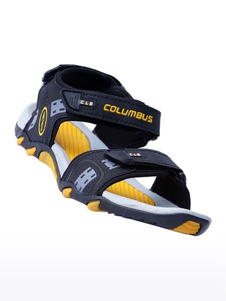 Buy Columbus MAUSAM Men Yellow Sandal Online at Best Prices in India -  JioMart.