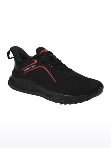 Men's Black  Running Shoes