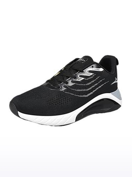 Men's Black Knit Running Shoes