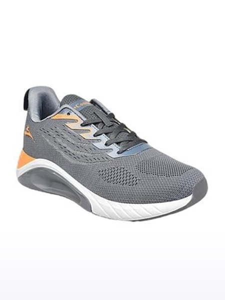 Men's Grey Knit Running Shoes