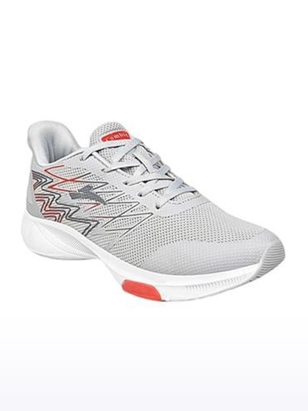 Men's Grey Knit Running Shoes