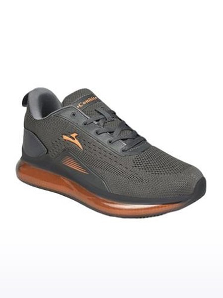 Men's Grey First Grade Running Shoes