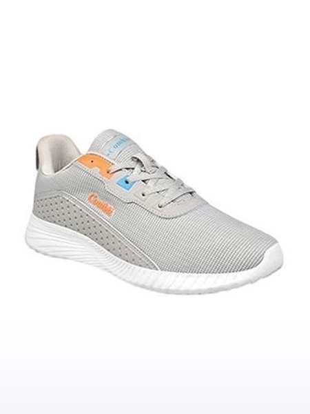 Men's Grey Knit Running Shoes