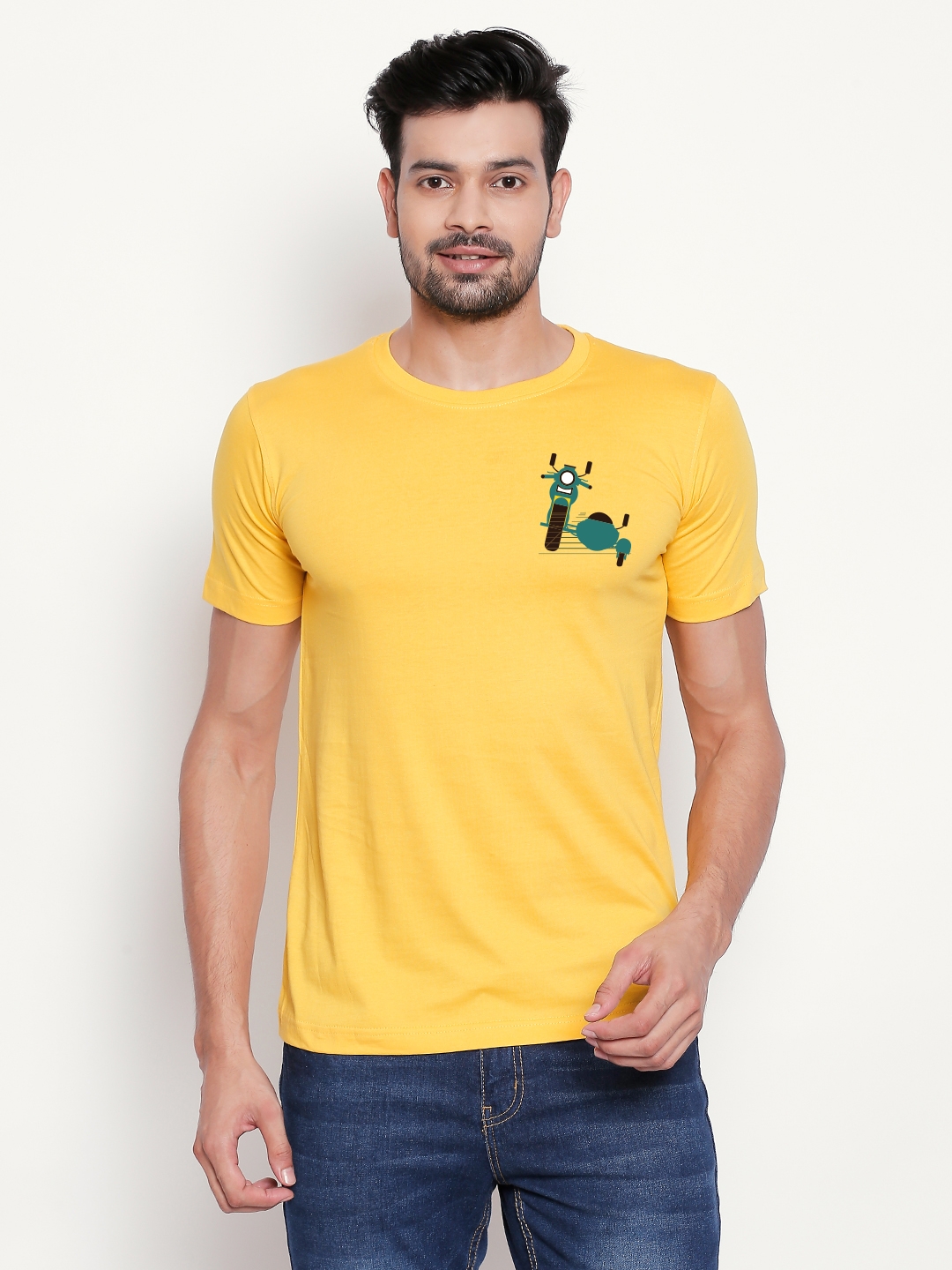 creativeideas.store | Yeh Dosti Yellow Tshirt 0
