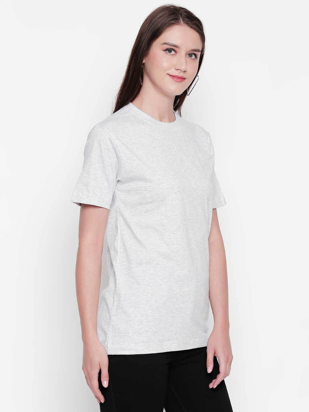 Grey Plain Tshirt