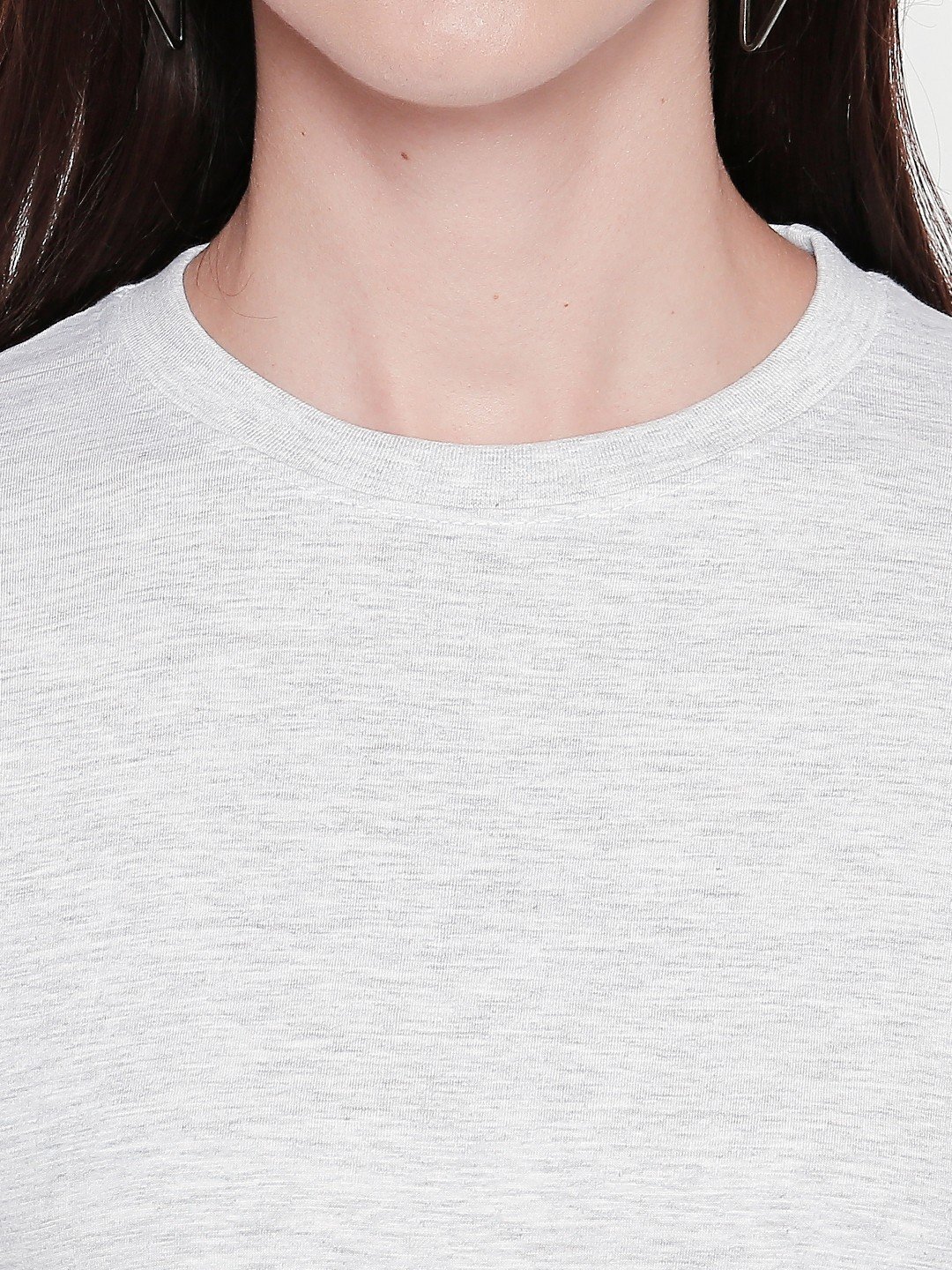 Grey Plain Tshirt