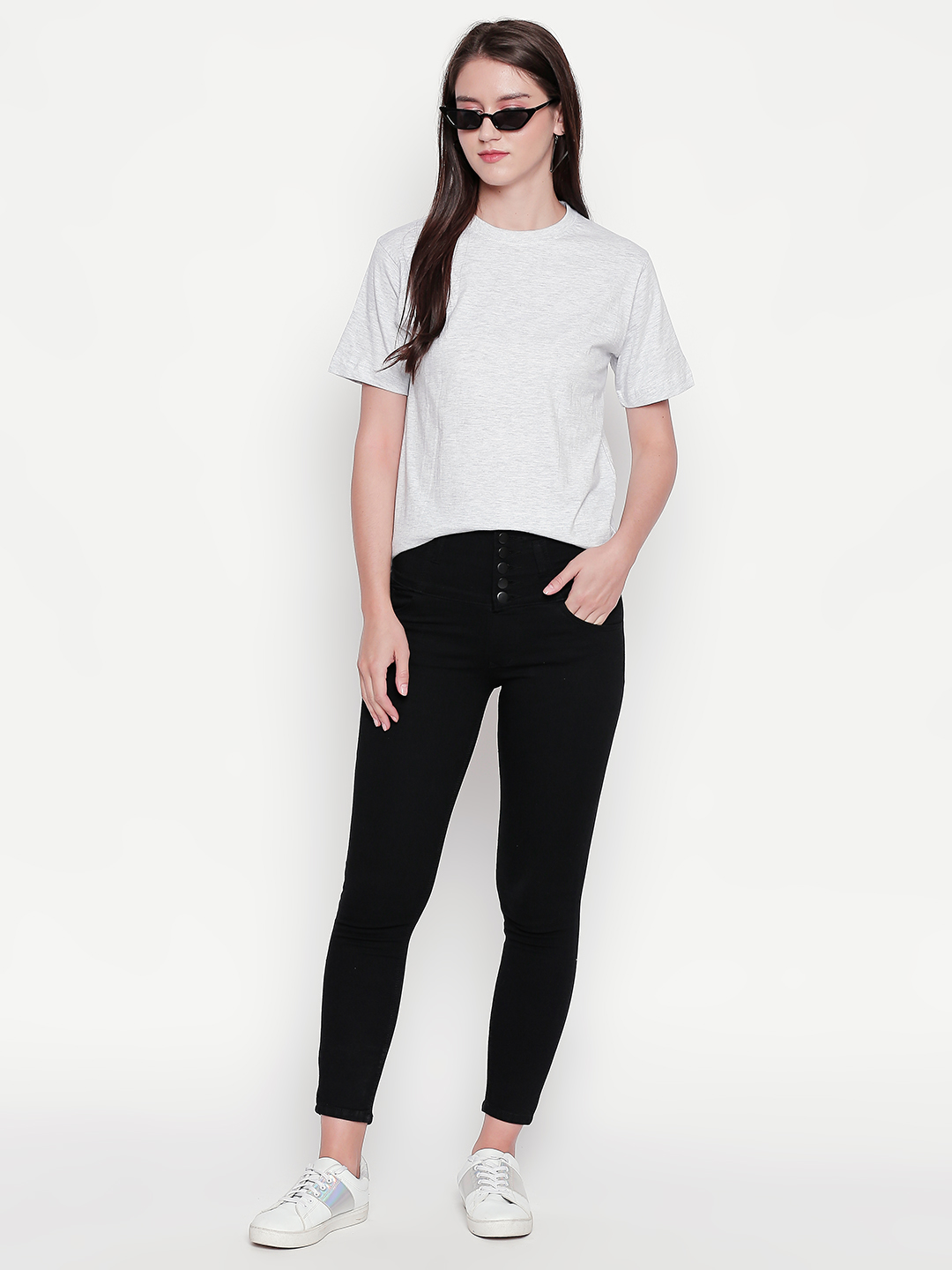 Grey Plain Tshirt