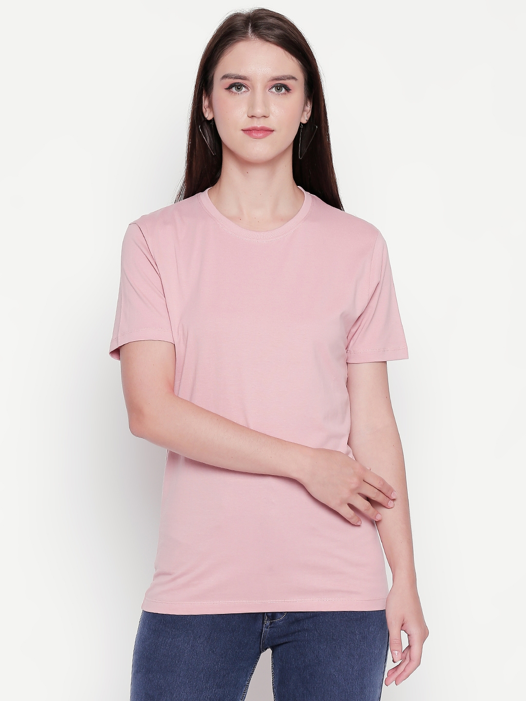 creativeideas.store | Pink Plain Tshirt 0