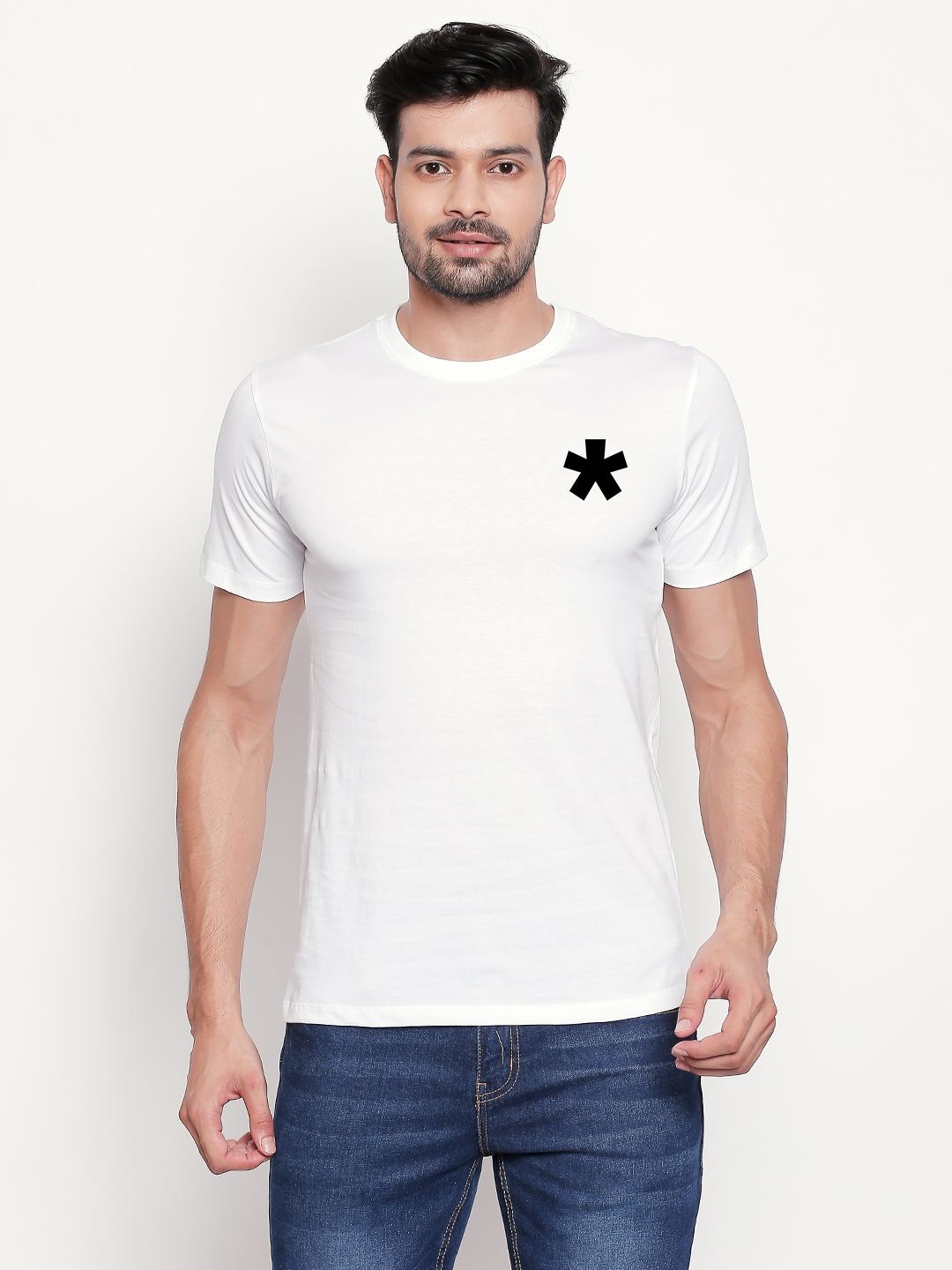 creativeideas.store | Asterisk White Tshirt 0