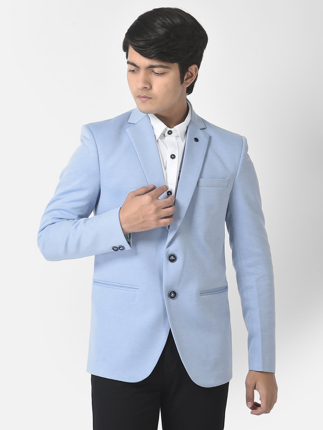 Crimsoune Club Boys Sky Blue Blazer
