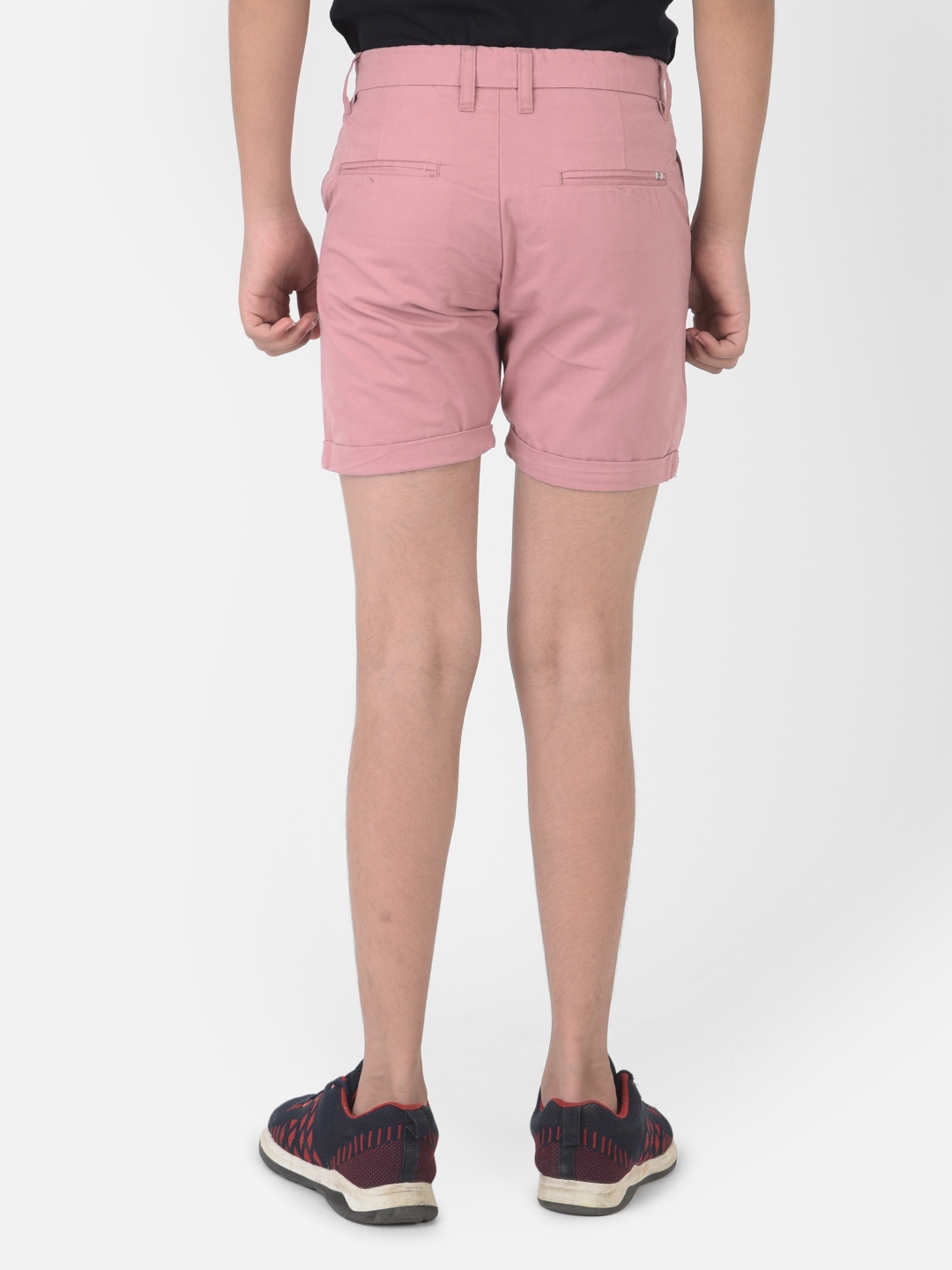 Crimsoune Club | Crimsoune Club Boy Pink Solid Shorts 1