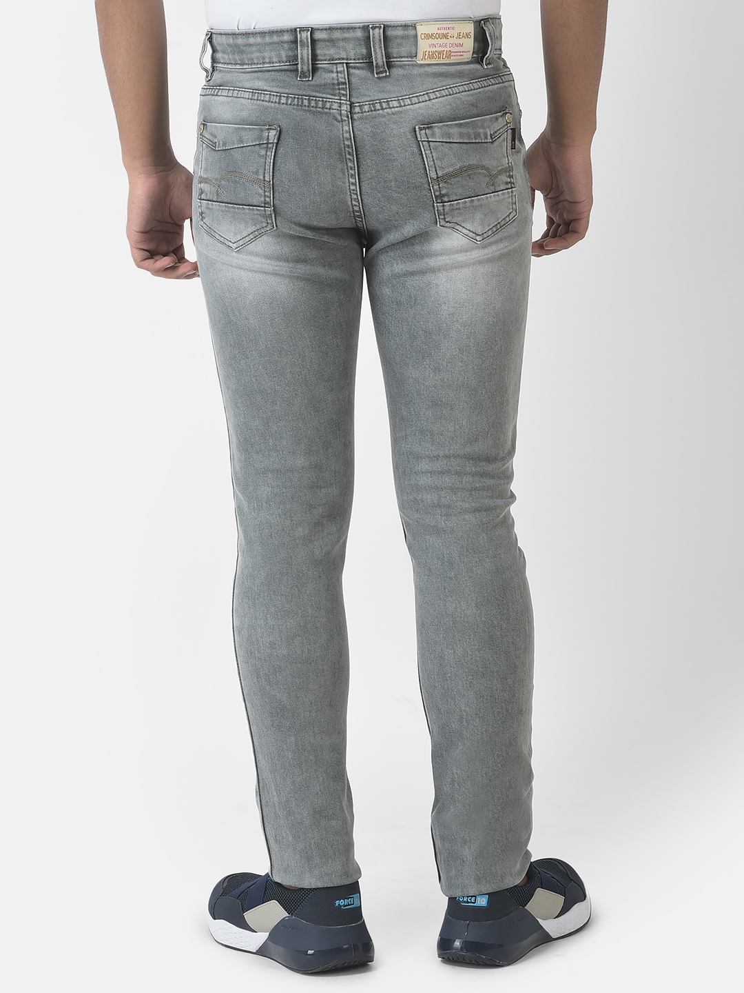 Crimsoune Club | Crimsoune Club Boys Light Grey Slim-Fit Jeans 1