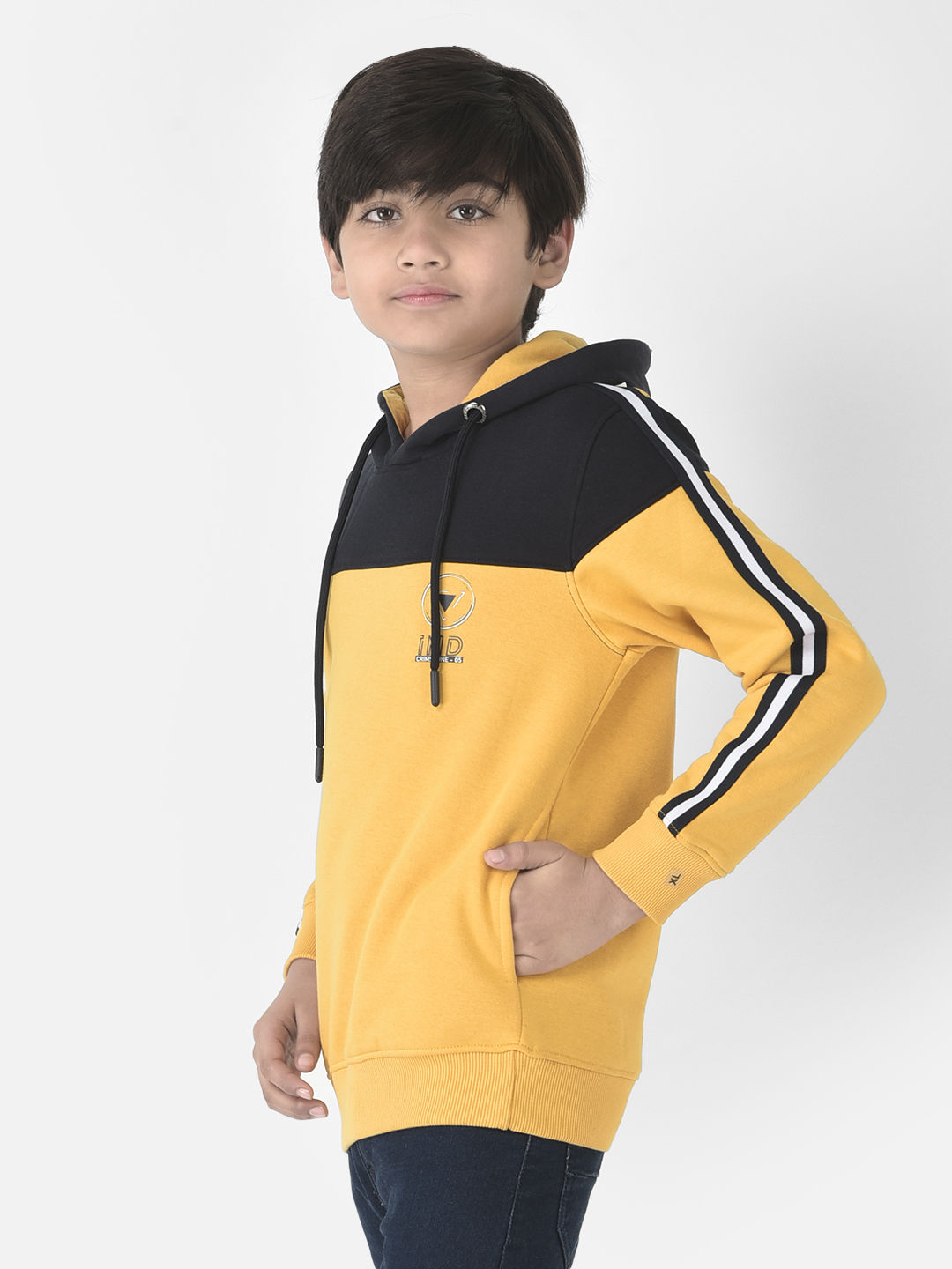 Boys sale mustard hoodie