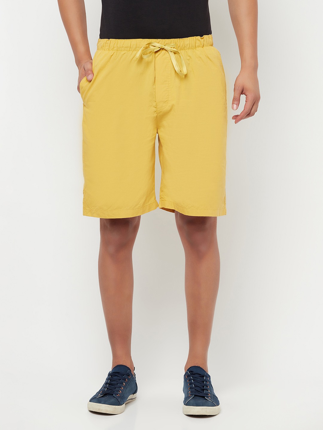 Yellow best sale lounge shorts