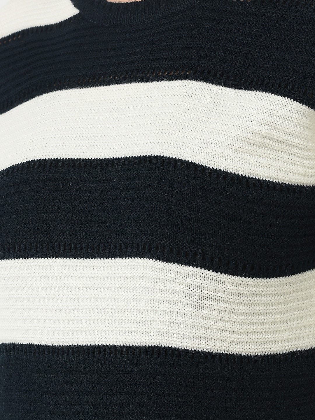 Crimsoune Club Women Bee-Striped Sweater