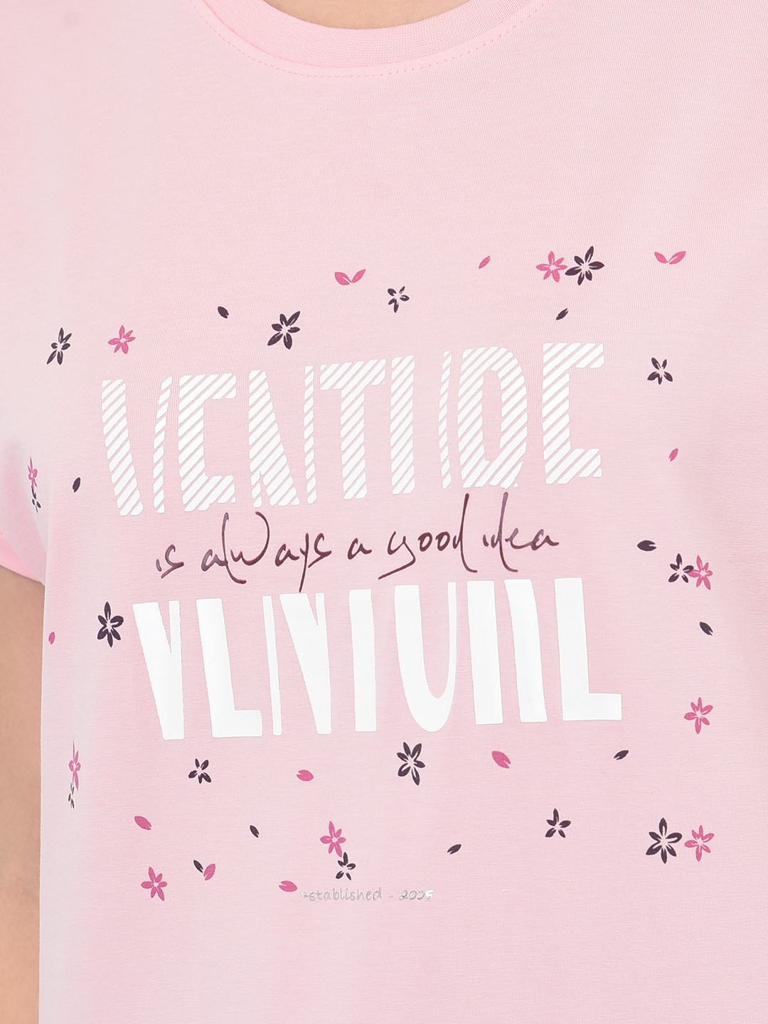 Crimsoune Club Women Pink Adventure T-Shirt 