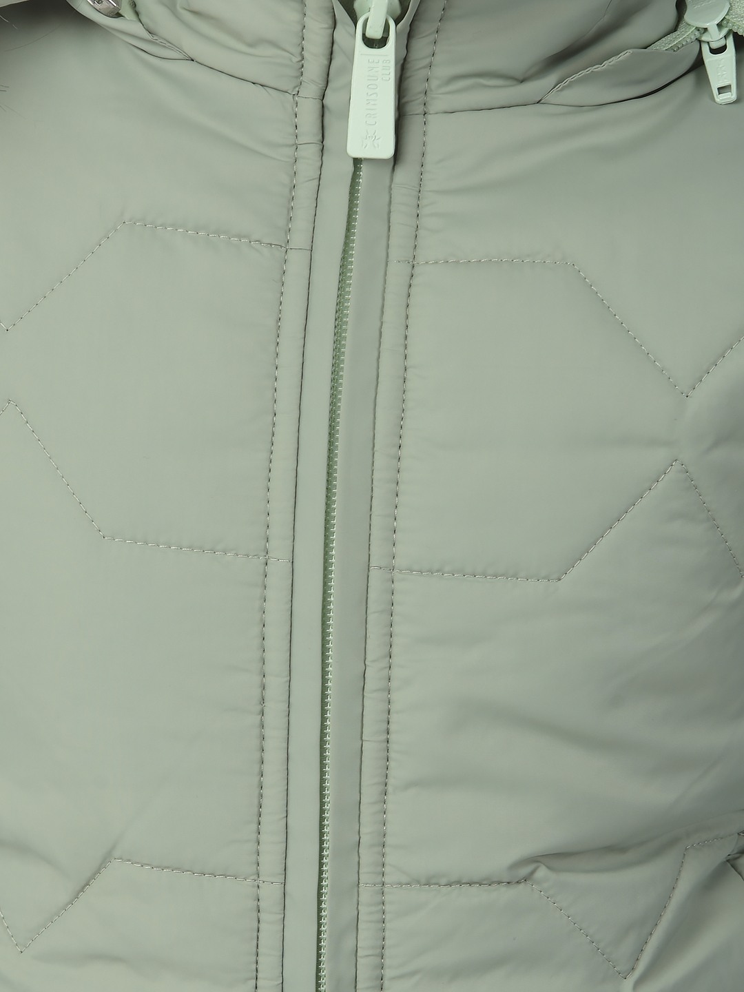 Crimsoune Club Girls Fern Green Padded Jacket