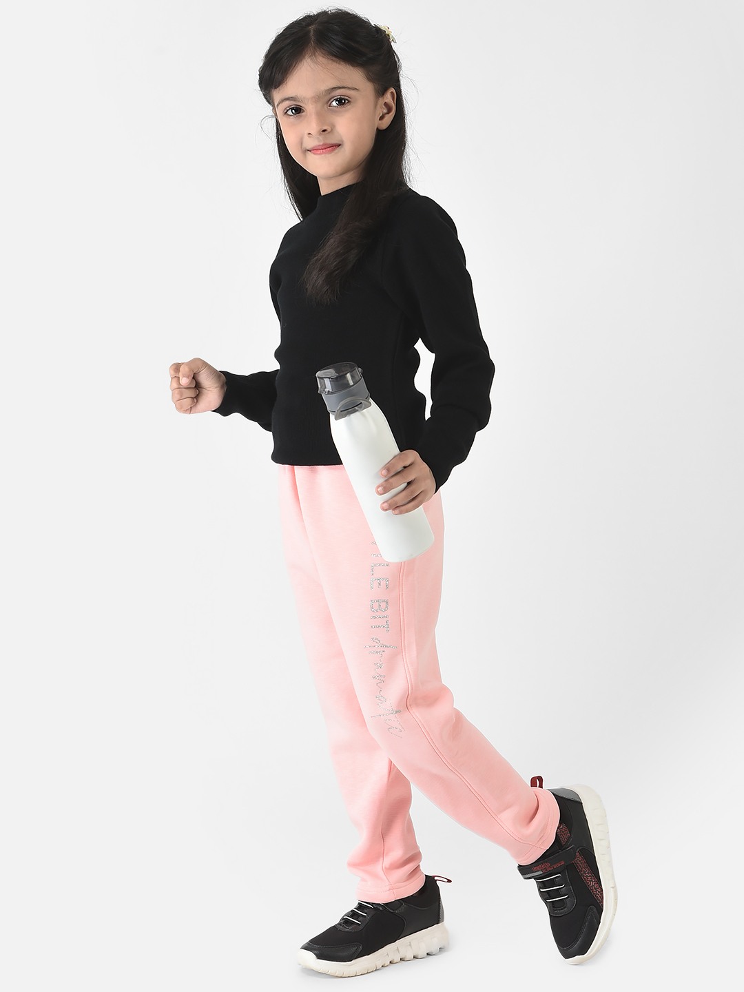 Baby pink track pants clearance