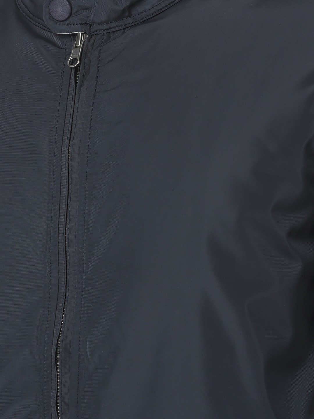 Crimsoune Club Men Navy Blue Reversible Bomber Jacket
