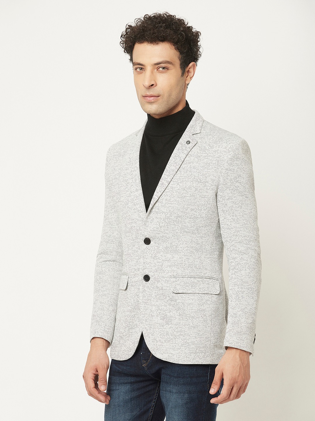 Grey discount blazer men