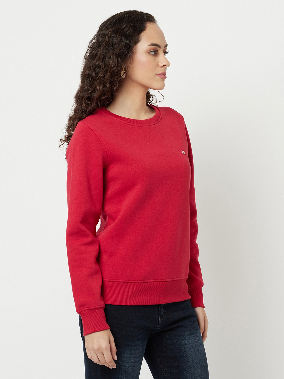 Crimsoune Club | Crimsoune Club Women Red Sweatshirt 3